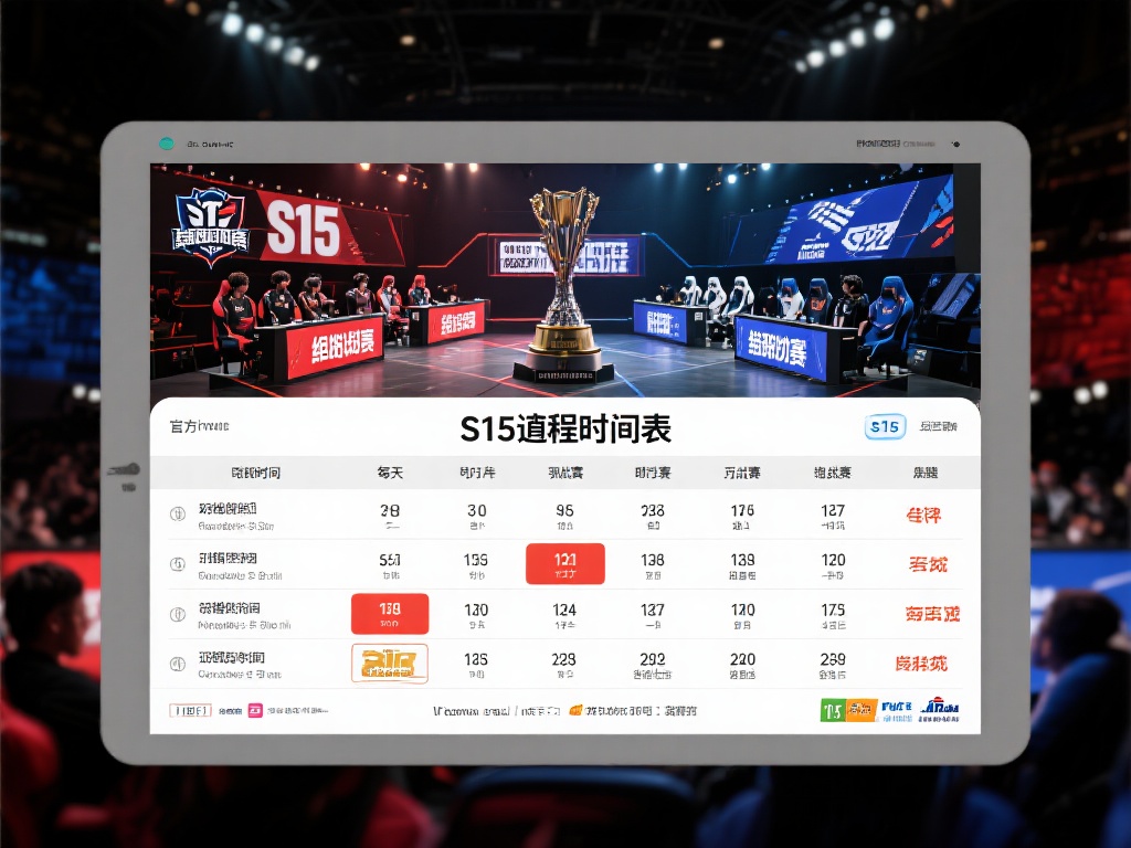 根据官方公布的S15赛程时间表，本届赛事