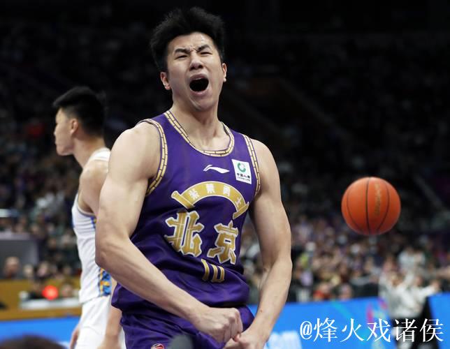 邹雨宸13+13北控胜江苏 程帅澎16分浙江胜福建