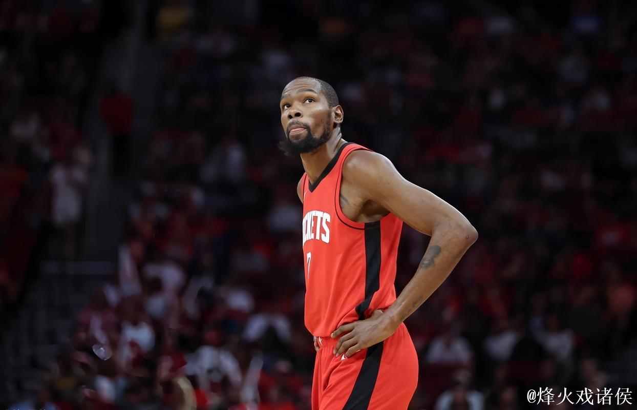 开拓者再胜火箭！杨瀚森替补2+1+1杜兰特30+12