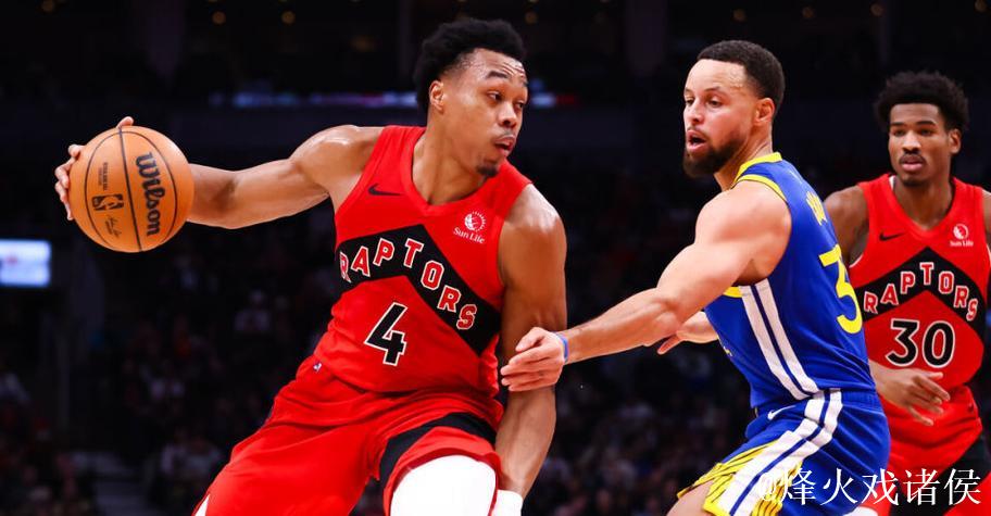 巴恩斯23+25+10库里39分 猛龙加时力克勇士