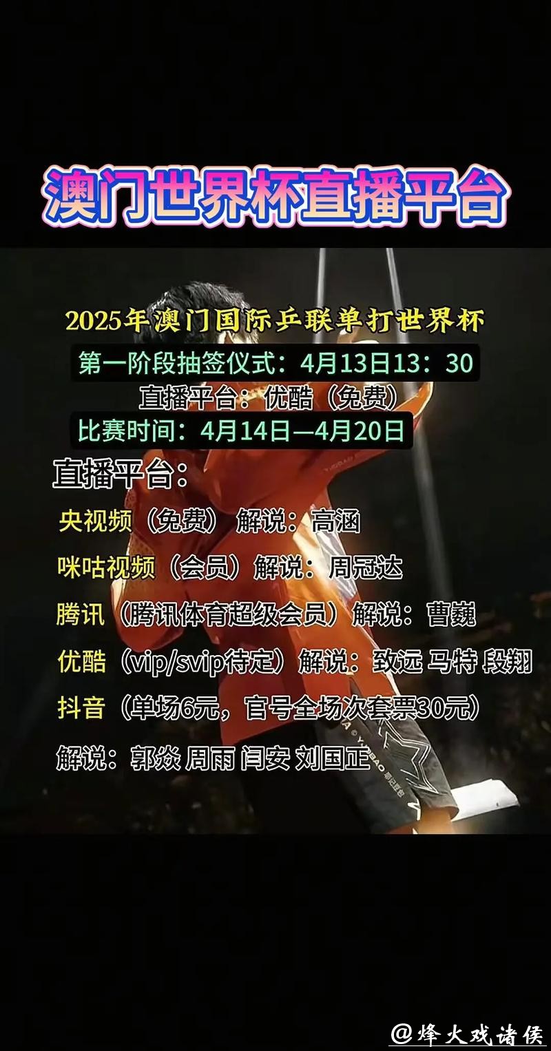 专业世界杯赛事直播平台推荐