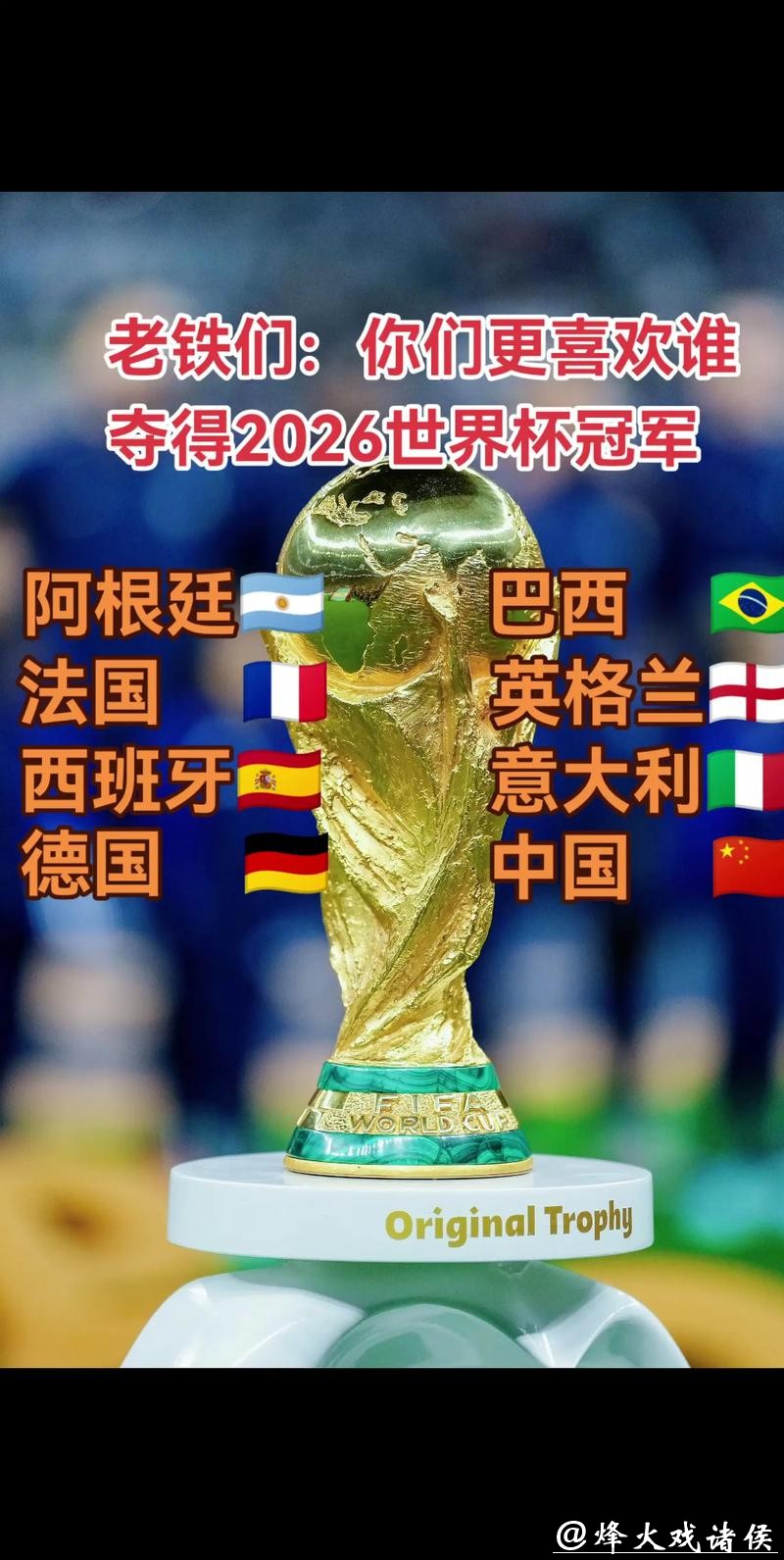 2026世界杯冠军预测与投注攻略